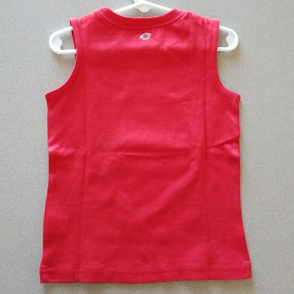 🤩SOLD❌ 3t Okie Dokie Boys Red muscle shirt - Picture 4 of 4